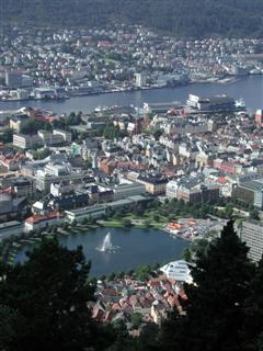 View of Bergen